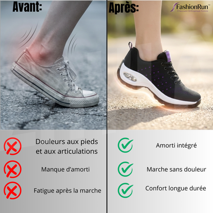 FashionRun™ Chaussure Orthopédique Femme [Marchez sans douleur, vivez en confort]