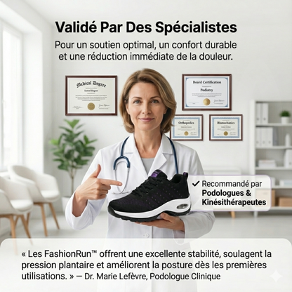 FashionRun™ Chaussure Orthopédique Femme [Marchez sans douleur, vivez en confort]