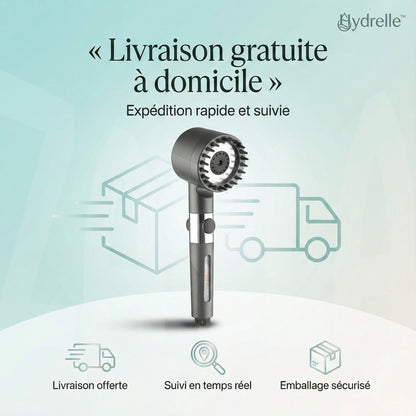 Hydrelle™ — Douche Filtrante Purifiante à Haute Pression — [Filtration contre le chlore]