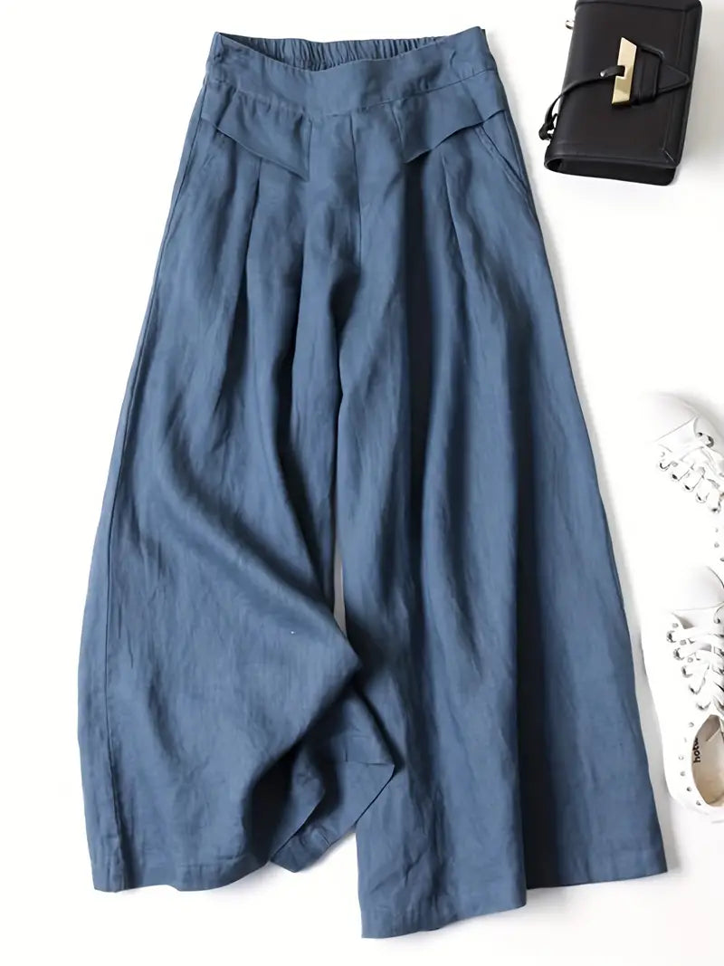 Linen Wide Leg Pant