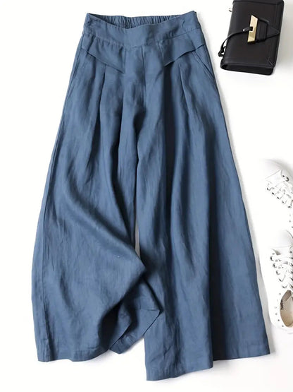 Linen Wide Leg Pant