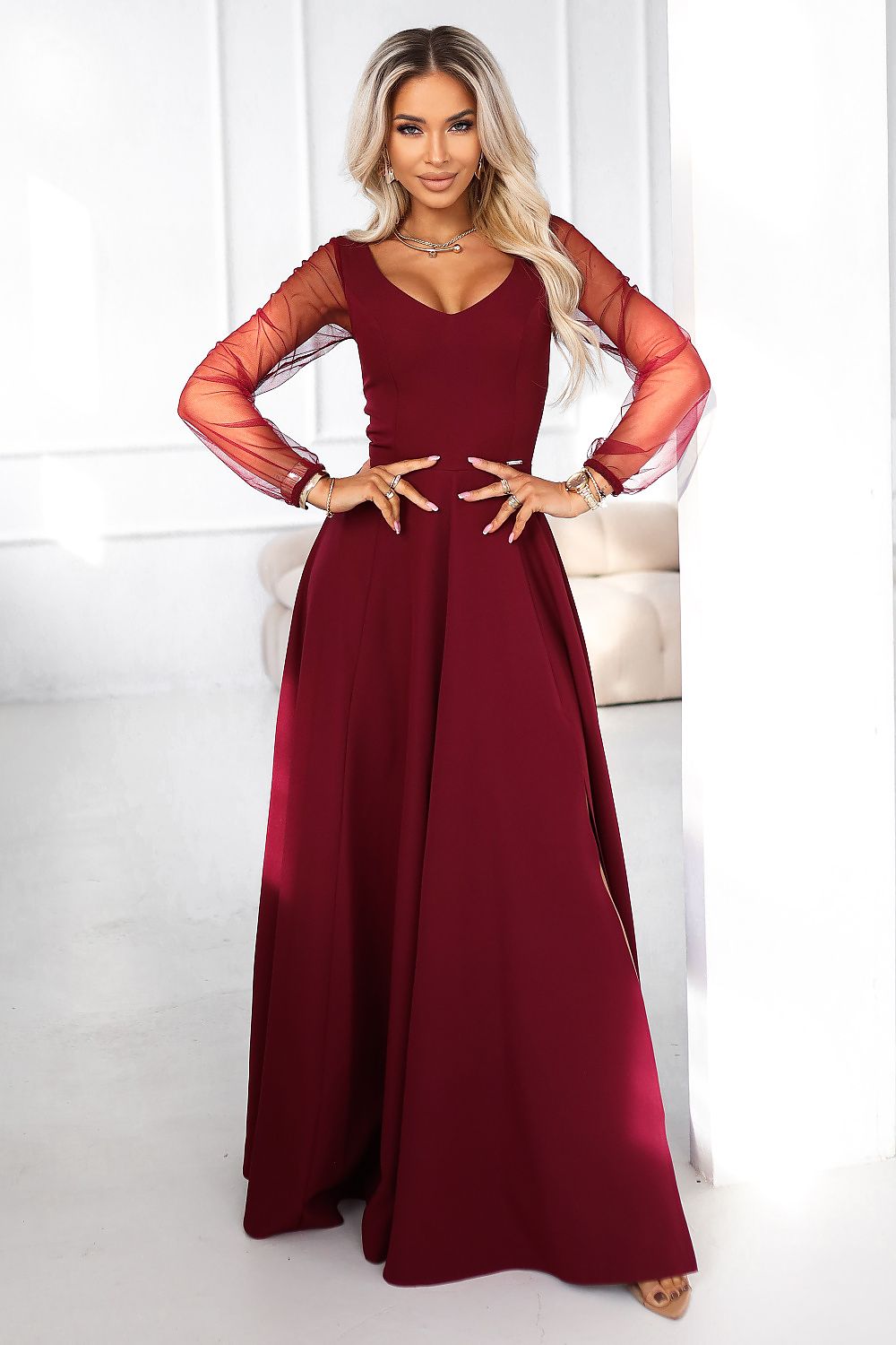  Robe longue model 222146 Numoco 