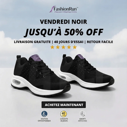 FashionRun™ Chaussure Orthopédique Femme [Marchez sans douleur, vivez en confort]
